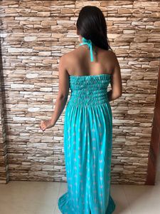 Halter Neck Pretty Comfort Gown