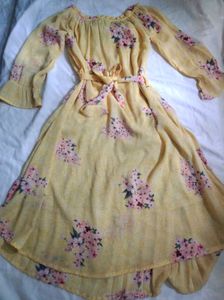 Floral Off-Shoulder Dress