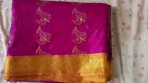 Silk Saree With Beautiful Designs