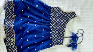 Blue Party Dress