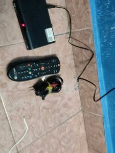 New Dish Box With  Remote  ,Wire, Adapter