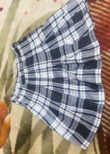 Plaid Mini Skirt