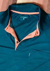 Uniboss Men Green Casual Polo Tshirt