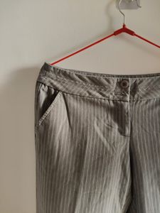 Striped Grey Trousers