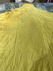 Yellow Men Shirt