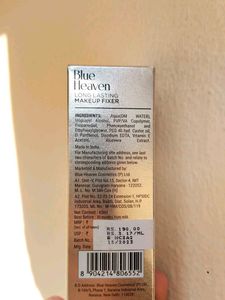 Blue Heaven Makeup Fixer