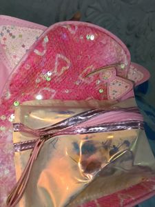 Sparkly Pink Kitty Backpack