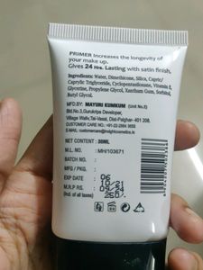 INSIGHT cosmetic Gel Based Primer. Give Matte Fini