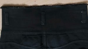 Distressed Black Jeans