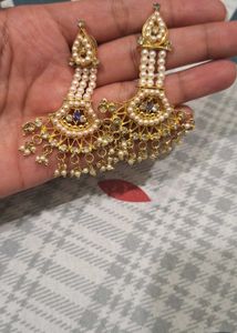 Moti And Stone Jewellery Set Combo
