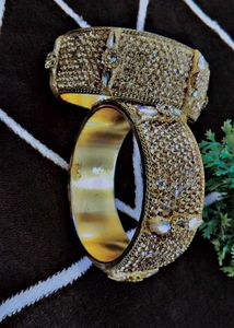 Combo of Two Bangles And earings