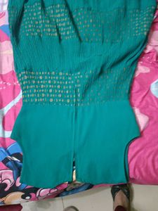 Short Anarkali Kurta Set