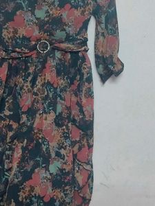 Floral Print Dress