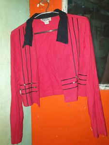 Red Full Hand Jacket