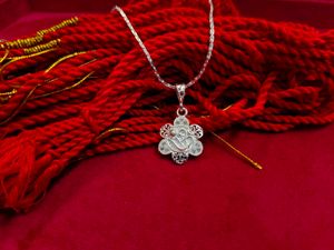 Silver Om Pendant