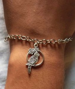Bird Charm Bracelet