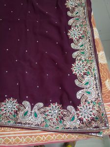 Sequence Work Saree