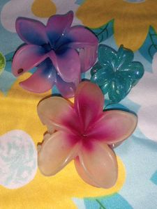 Flower Hair Clips