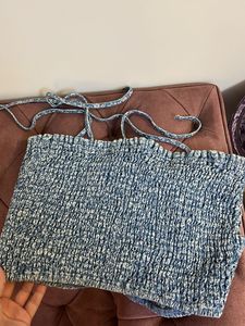 American Eagle Smocked Cami Top
