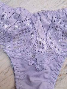 five laces imported  fabric  panty combo