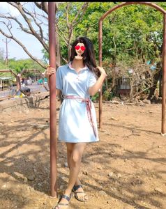 Long Shirt Type Dress