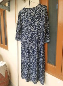 Navy blue gota patti kurta 💕