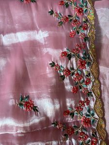 New Jimmy Choo Pink Saree