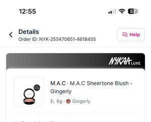 OG M.A.C Sheertone Blush - Gingerly