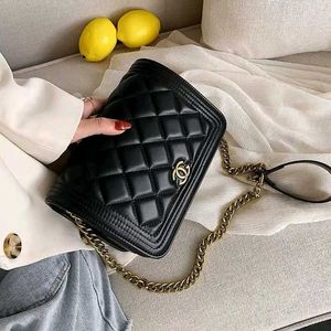 Channel Copy  Black Shoulder Sling Bag