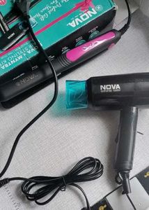 NOVA Hair Dryer &amp; Straightener Set