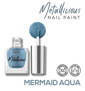 Metallicious Nail Paint - Light Blue