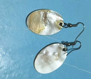 Butterfly Print Drop Earrings