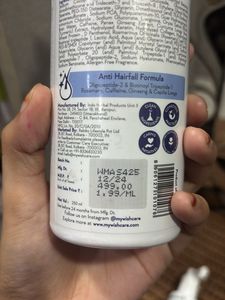 wishcare anti hairfall shampoo &amp; hair growth serum