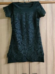 Black Lace Top