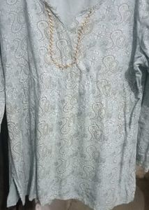 Paisley Print Kurta
