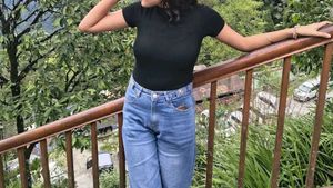 Black Turtleneck Top