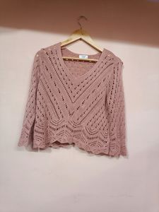 Peach Color Sweater (Women)