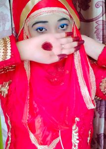 Red Embroidered Kurti Set With Dupatta And Salwar