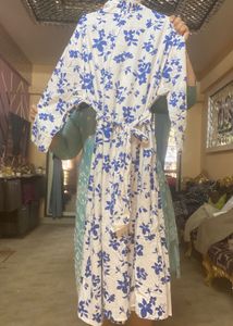 Pure Cotton Long Shirt Dress