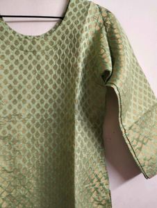 Short Brocade Kurti
