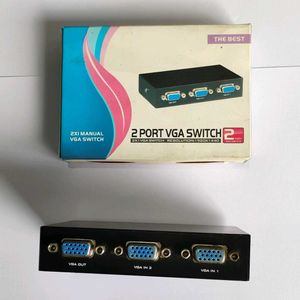 2 Port VGA Switch