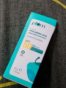 Plum Cica & Hyaluronic Acid Sunscreen SPF 50