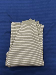 Striped Square Neck Top