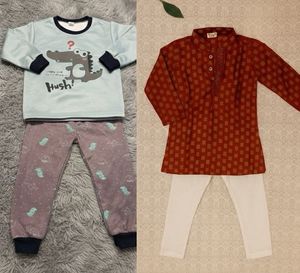 Kids Pajama and Kurta Set