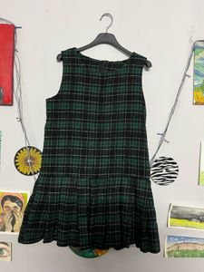 Green Plaid Dress