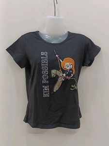 Girls Tshirt And Shrug