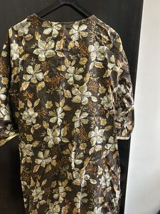 Floral Print Kurta