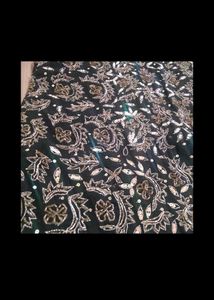 Black embellishments suit