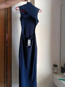 Sleeveless Black Maxi Dress with price tag