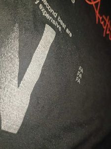 Black Typography Print T-Shirt